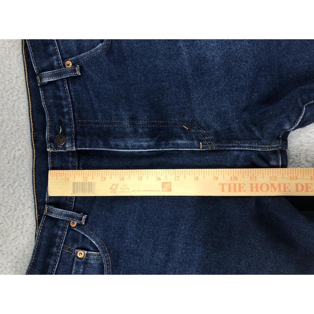Levi's 517 Jeans Mens 37x28 (Tag 38x29) Blue Bootcut Denim High Rise - Picture 12 of 16